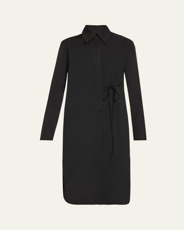 Midi Wool Shirtdress